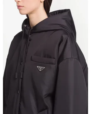 Prada Re-Nylon トライアングルロゴ レインコート - サムネイル5