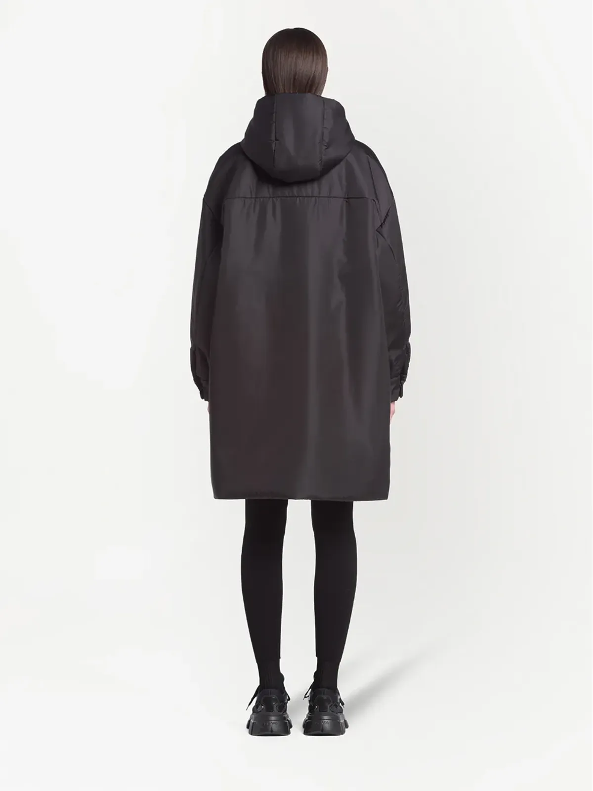 Prada Re-Nylon トライアングルロゴ レインコート - 画像4