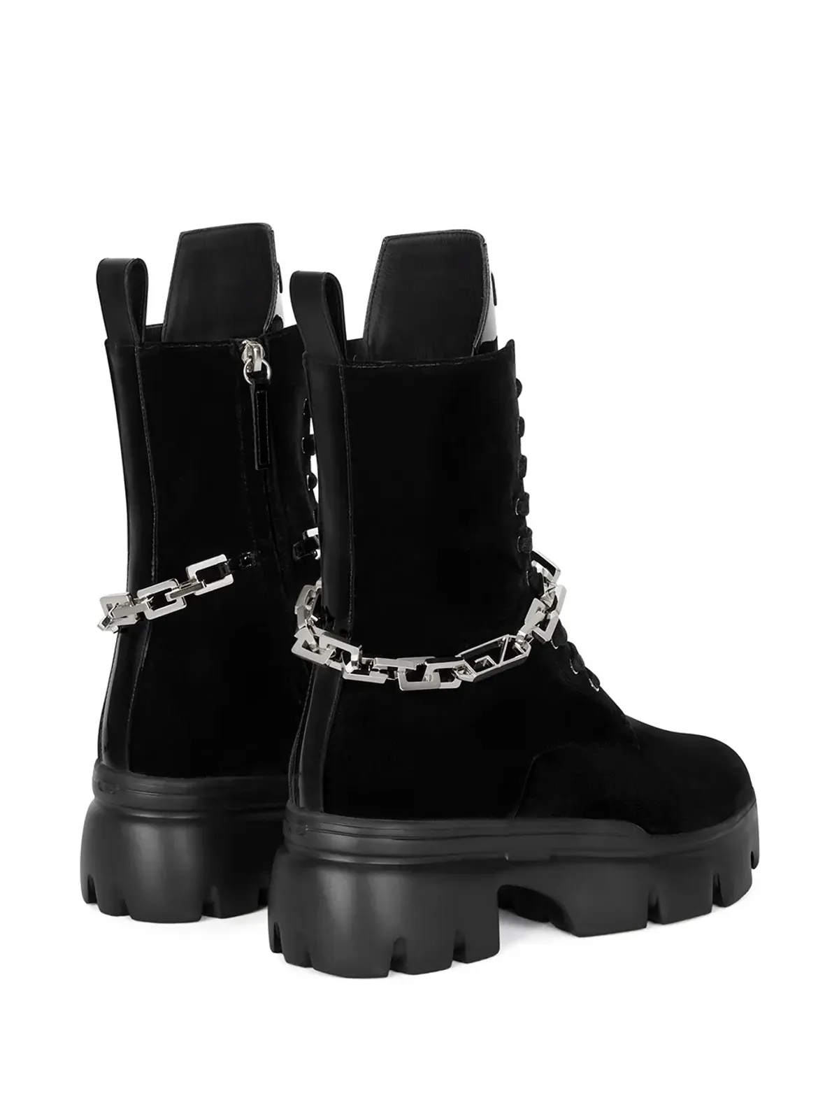 Giuseppe Zanotti アポカリプス チェーンディテール ブーツ - 画像3