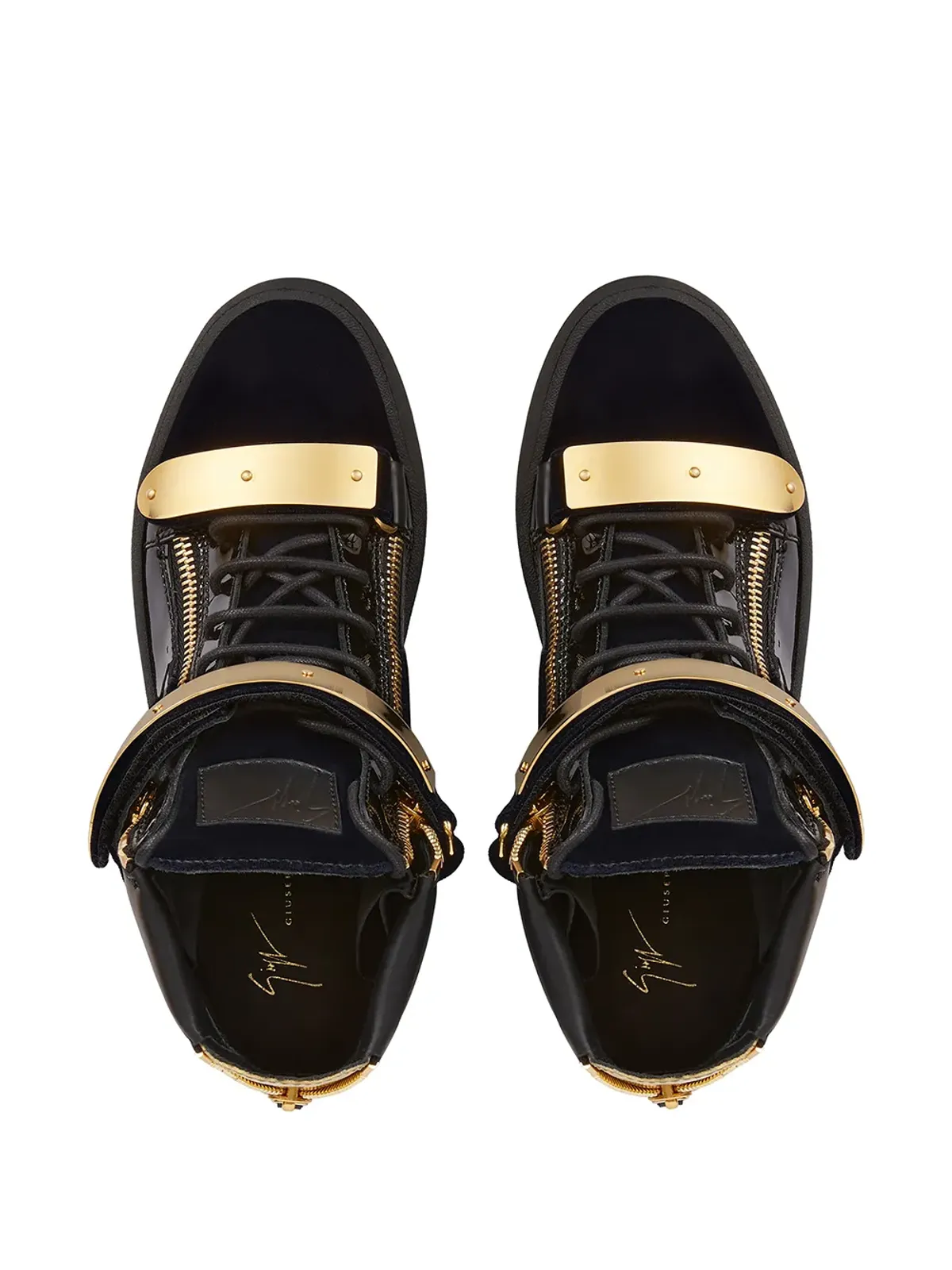 Giuseppe Zanotti コビー ハイトップスニーカー - 画像4