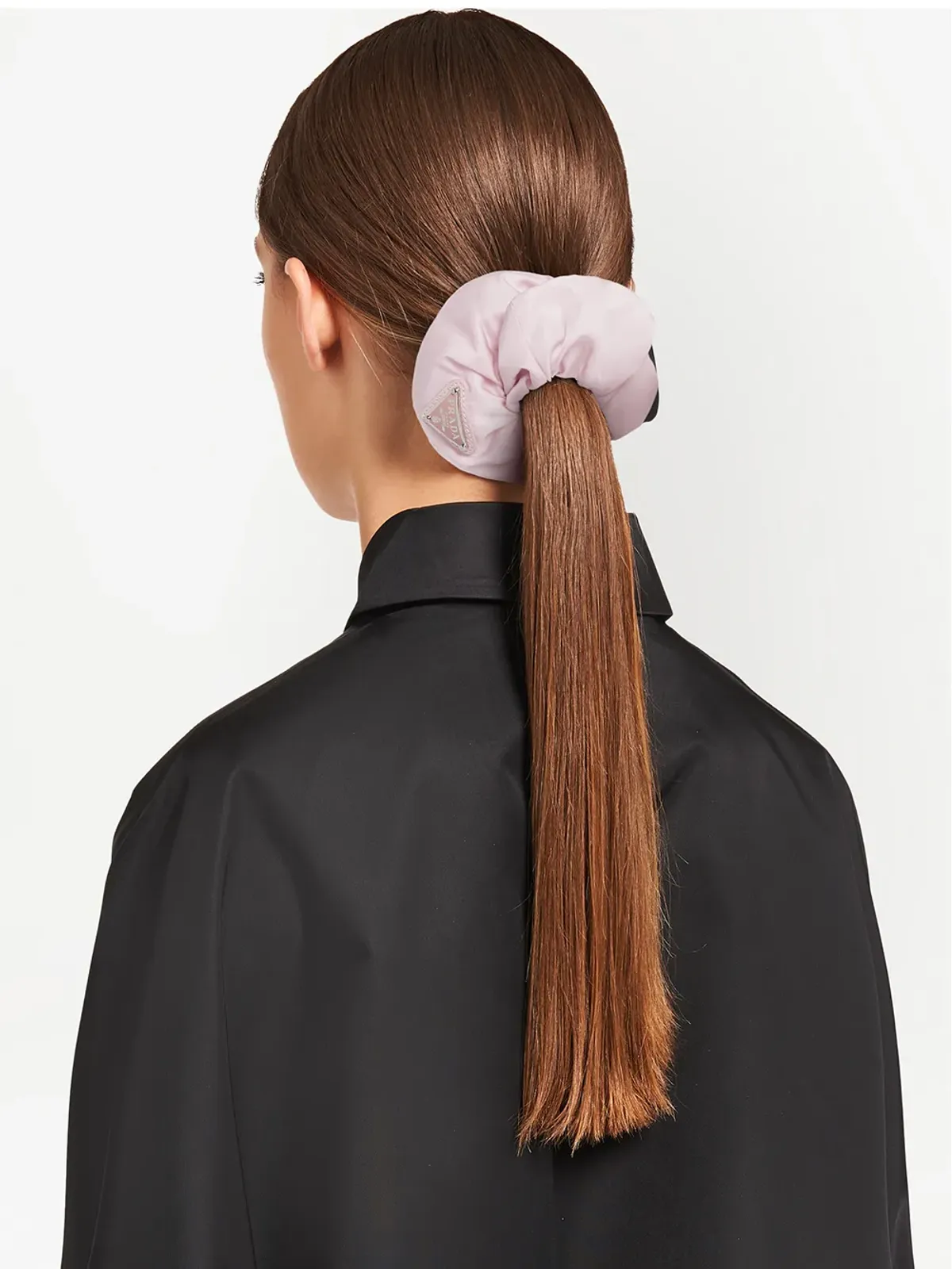 Prada レーニオン トライアングルロゴ シュシュ - 画像2