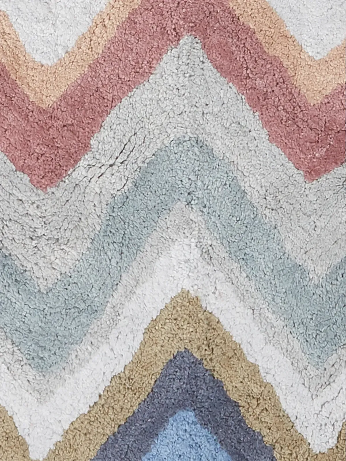 Missoni Home Amone chevron-print bath mat - Orange - 画像2