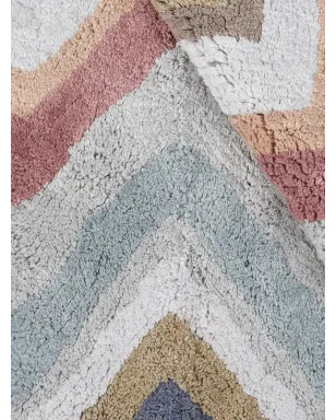 Missoni Home Amone chevron-print bath mat - Orange - サムネイル3