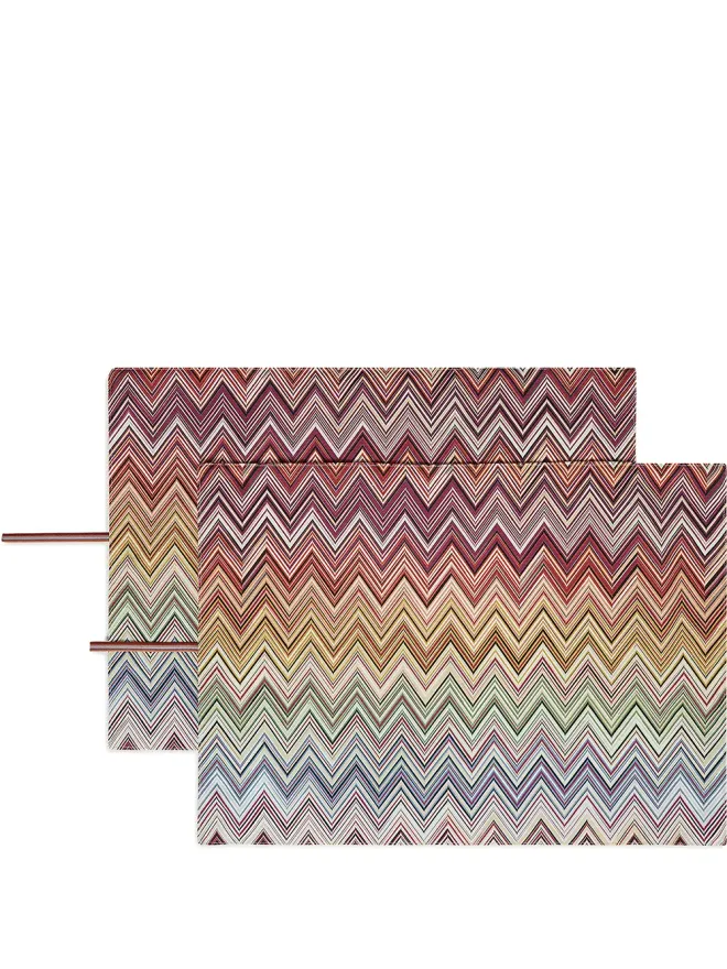 Missoni Home Missoni Home ジグザグプリント二枚組テーブルマットセットの商品画像