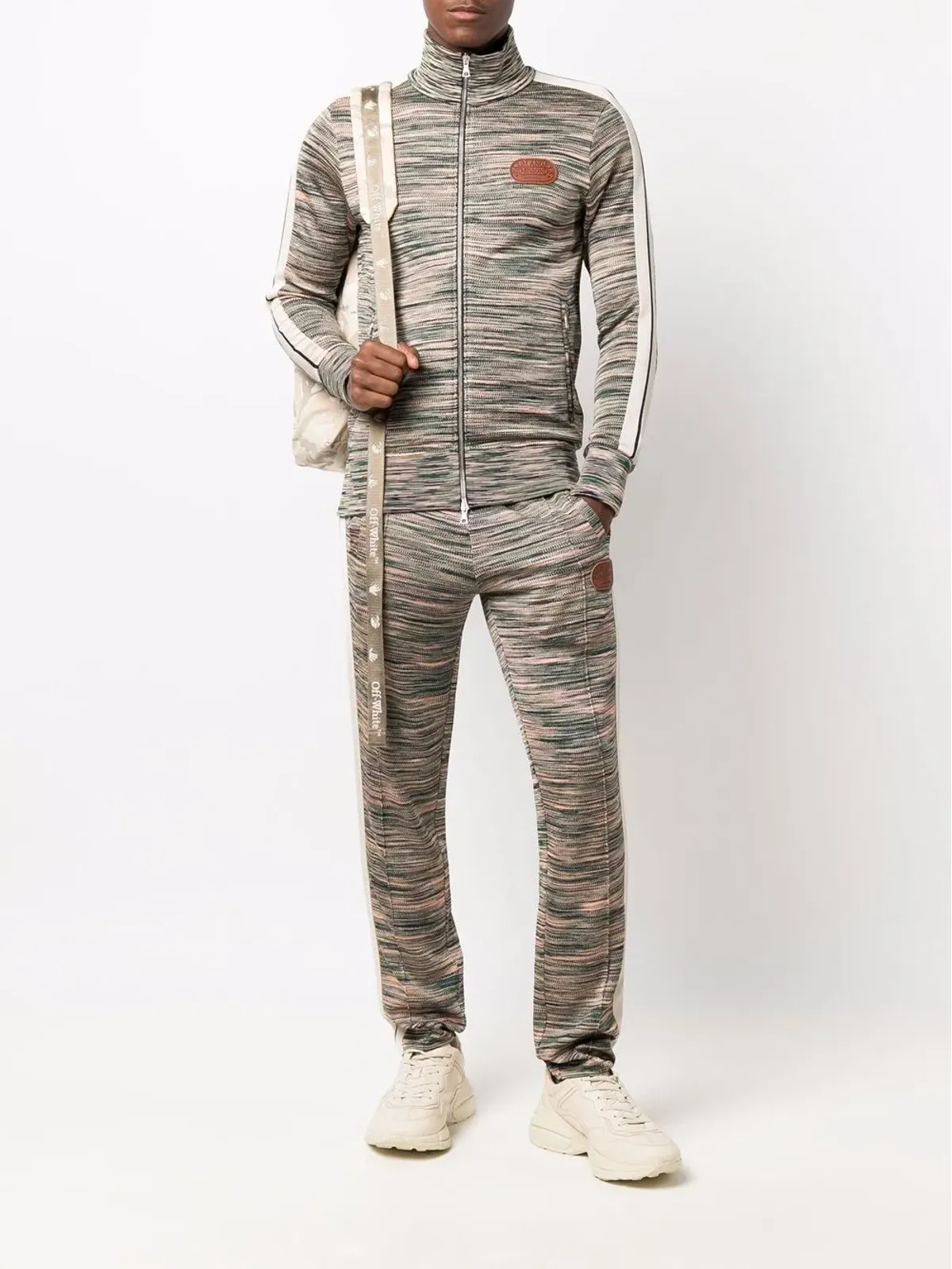 Palm Angels x Missoni ニット トラックジャケット - 画像2