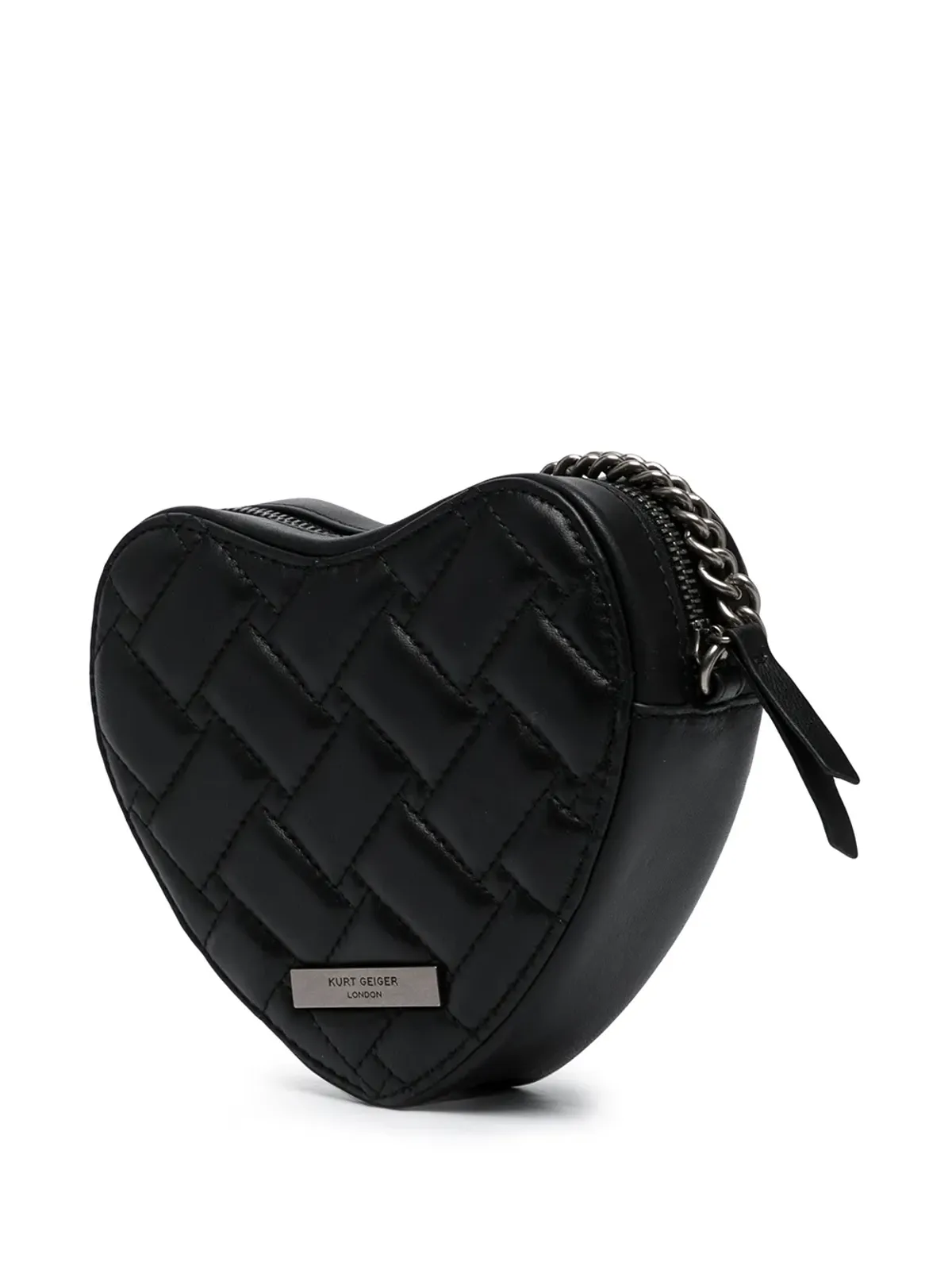 Kurt Geiger London ケンジントン ハート型クロスボディバッグ - 画像3