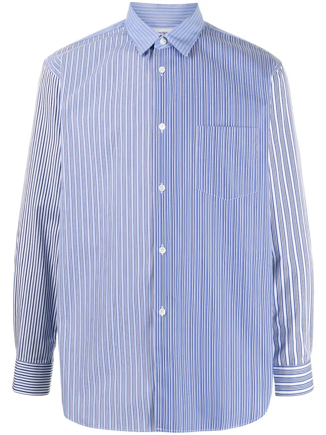 Comme des Garçons Shirt Comme Des Garçons Shirt ミックスストライプシャツの商品画像