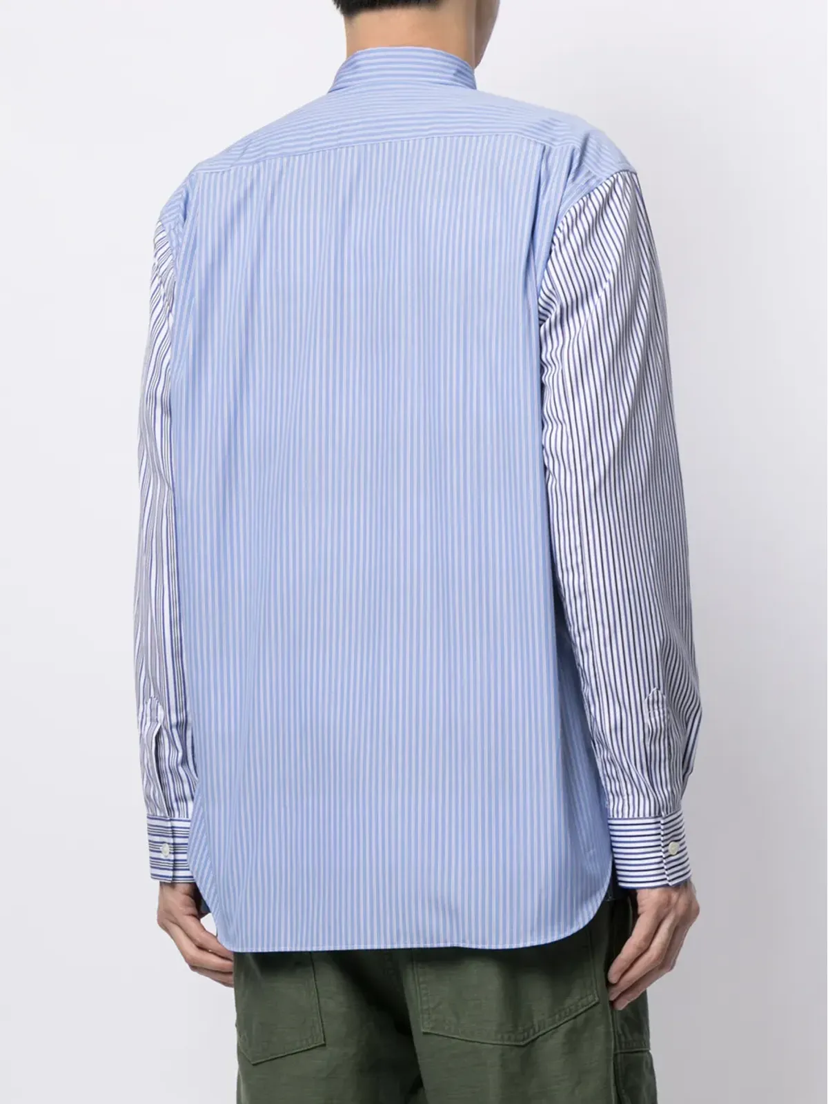 Comme Des Garçons Shirt ミックスストライプシャツ - 画像4
