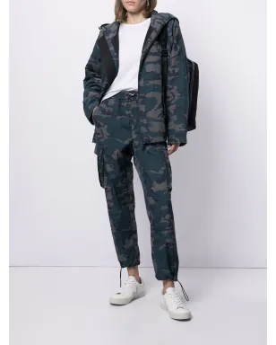 Ports V カモフラージュプリント フード付きジャケット - サムネイル3