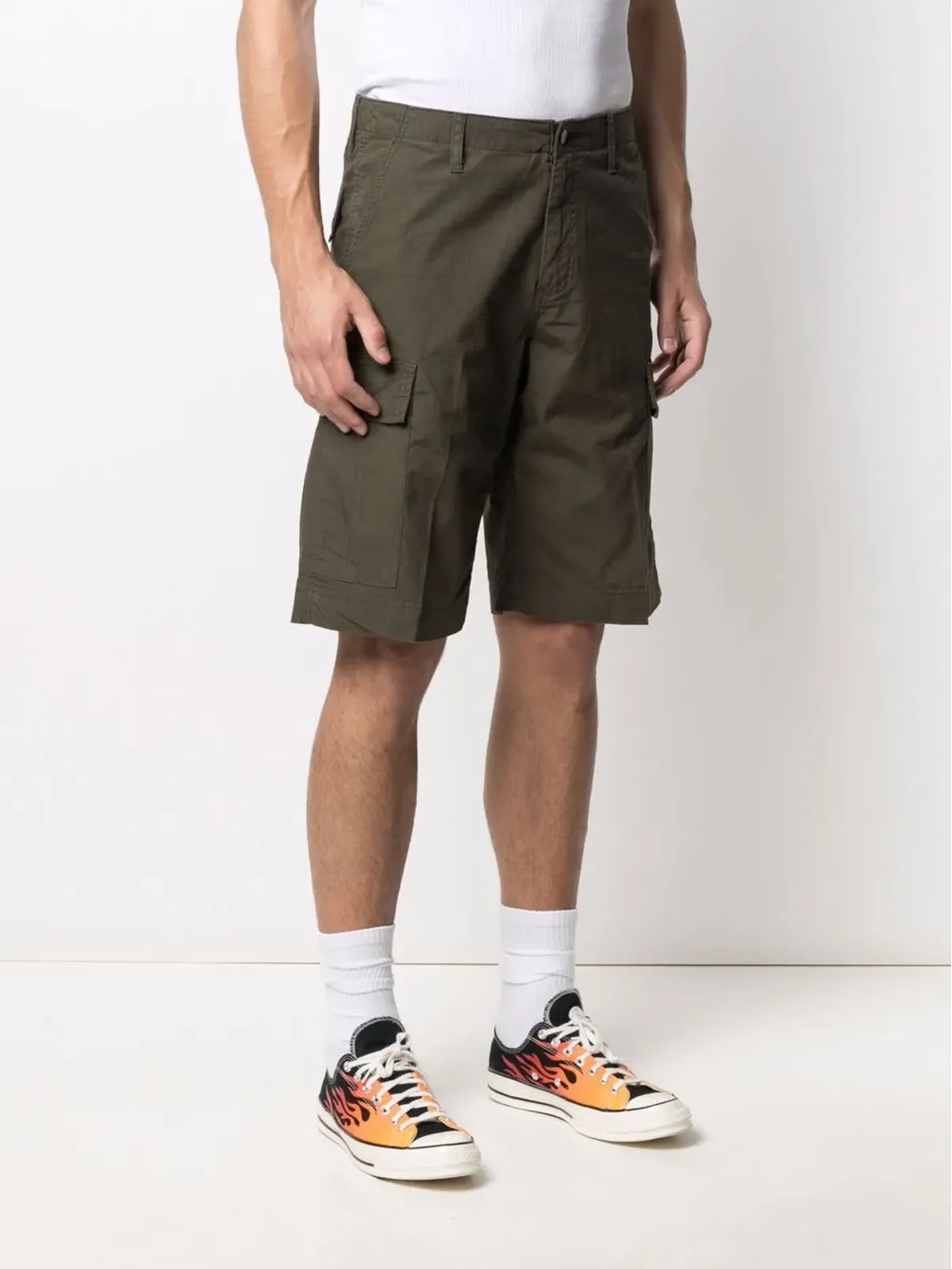 Carhartt WIP レギュラーフィット カーゴショーツ - グリーン - 画像3