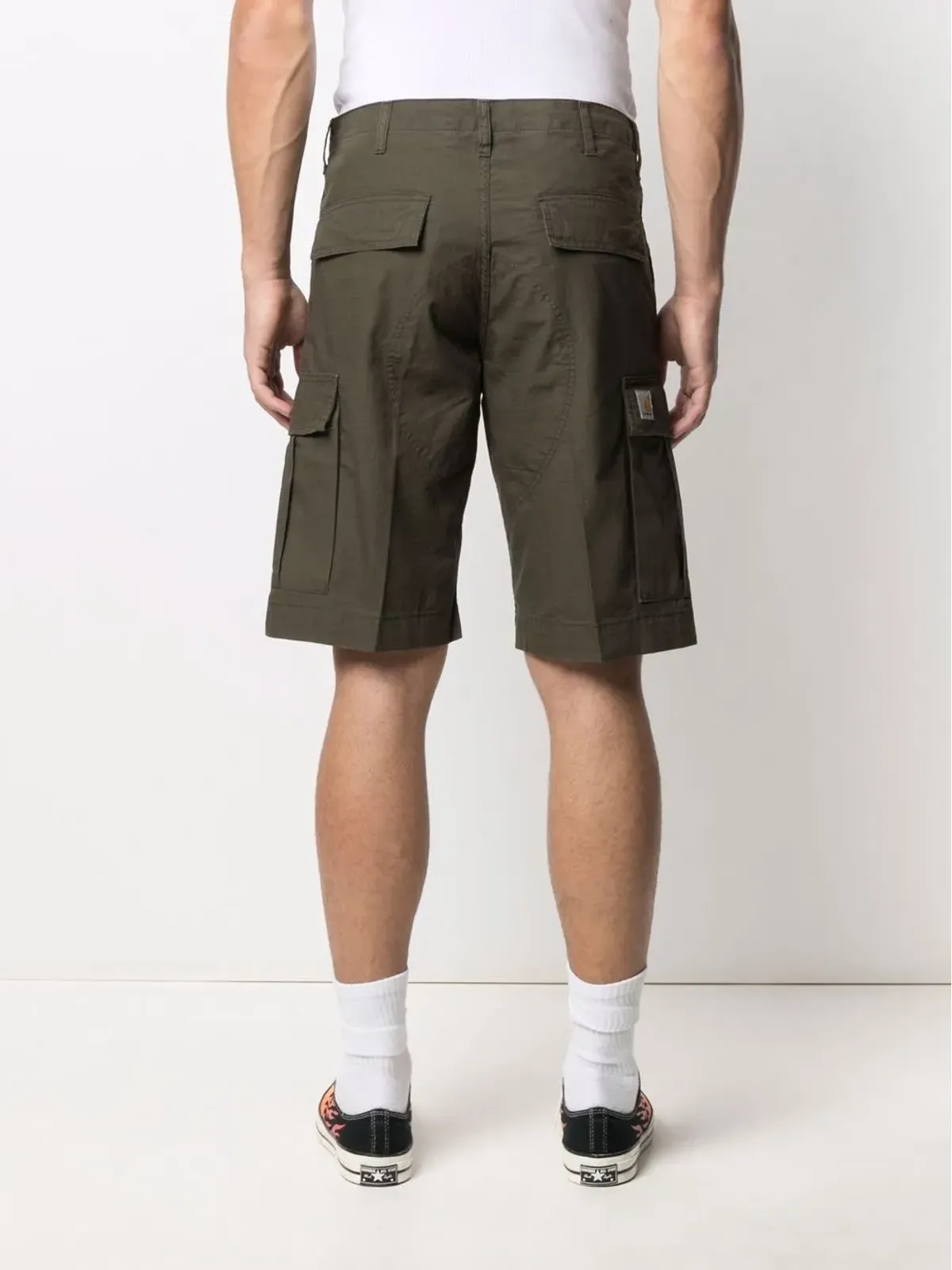Carhartt WIP レギュラーフィット カーゴショーツ - グリーン - 画像4