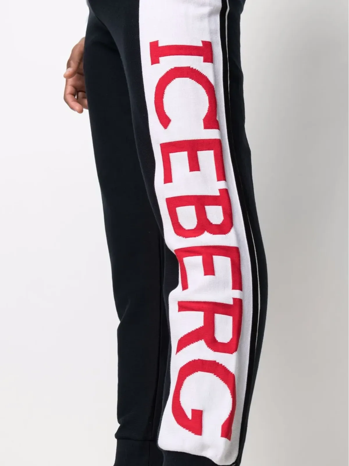Iceberg カラーブロック ロゴ トラックパンツ - 画像5