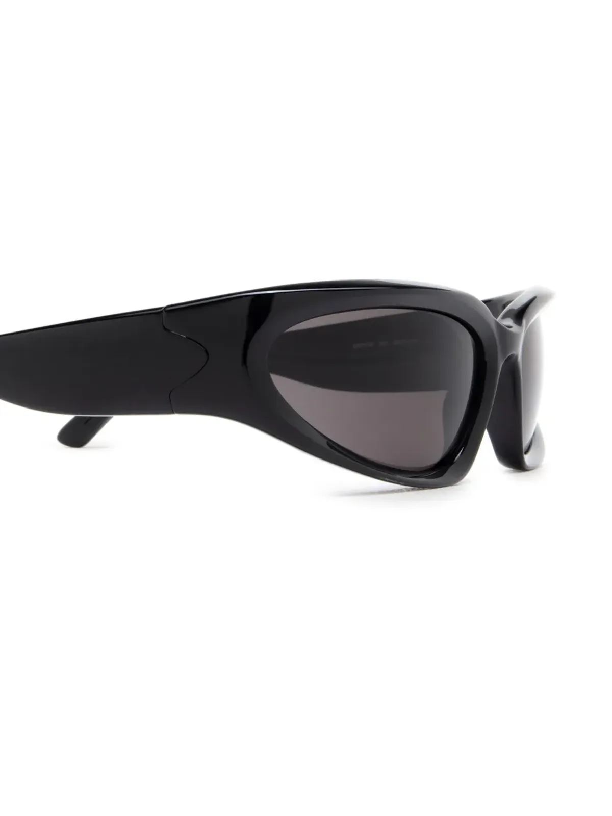 Balenciaga Eyewear ロゴプレート付きサングラス - 画像3