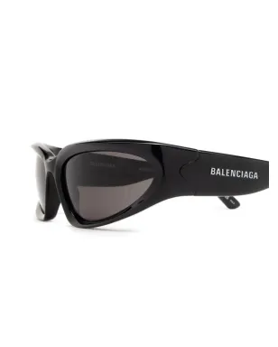 Balenciaga Eyewear ロゴプレート付きサングラス - サムネイル4