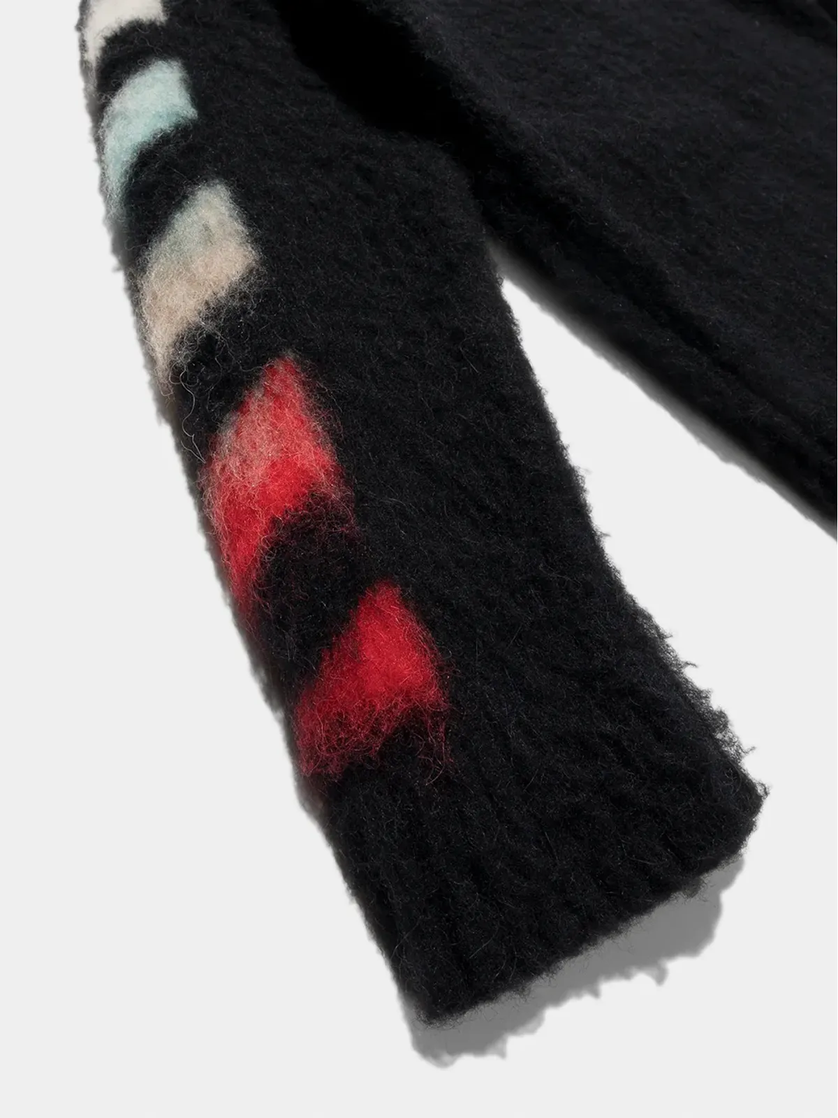 Off-White Kids アローズ ブラッシュド加工ジャンパー - 画像3