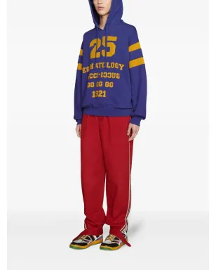 Gucci サイドストライプ トラックパンツ - レッド - サムネイル2