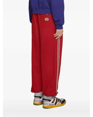 Gucci サイドストライプ トラックパンツ - レッド - サムネイル3