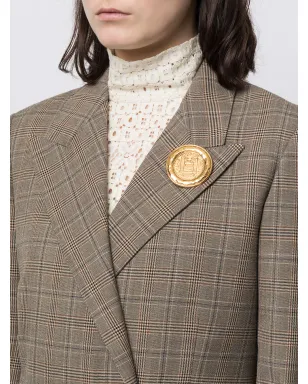CHANEL ビンテージ 1990年代 Rue Cambon メダリオン ブローチ - サムネイル2