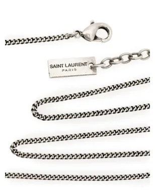 Saint Laurent ロゴタグネックレス - サムネイル4