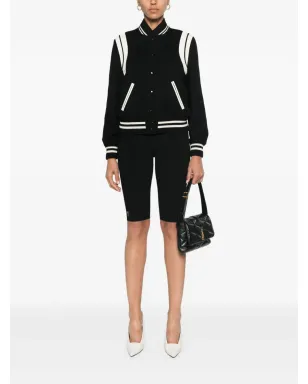 Saint Laurent スタンドアップカラー ボンバー ジャケット - サムネイル2