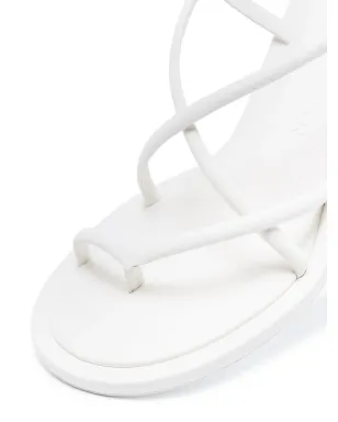 Alexander McQueen ストラップディテールのオープントゥサンダル - サムネイル4