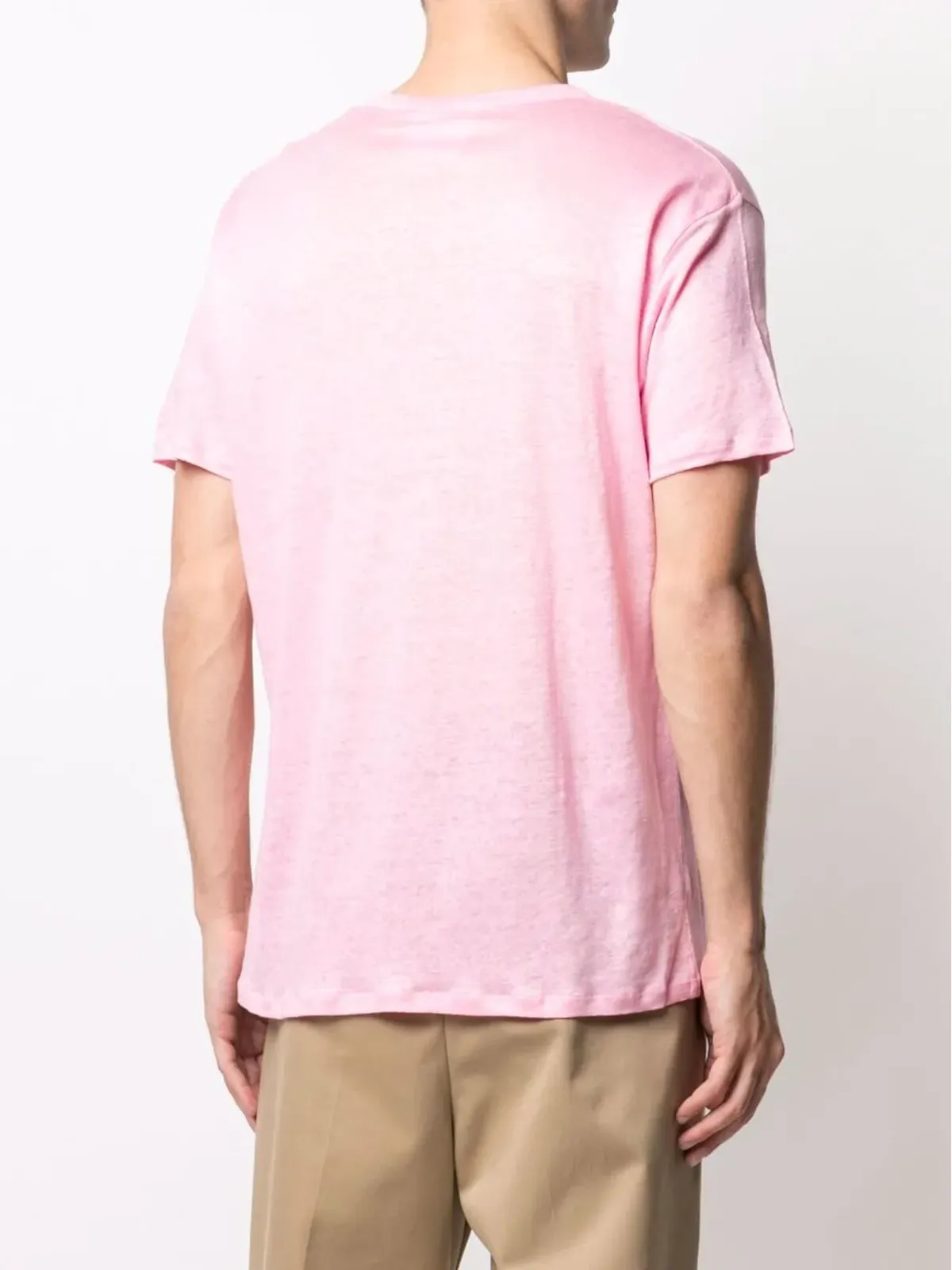 MC2 Saint Barth パッチポケットTシャツ ピンク - 画像4