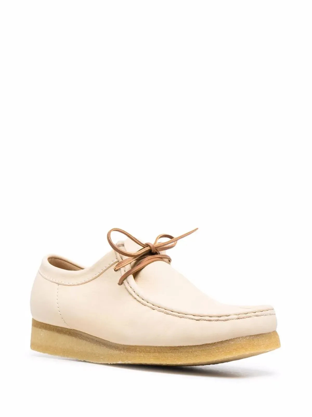 Clarks Originals Wallabee レースアップ レザーブーツ - 画像2