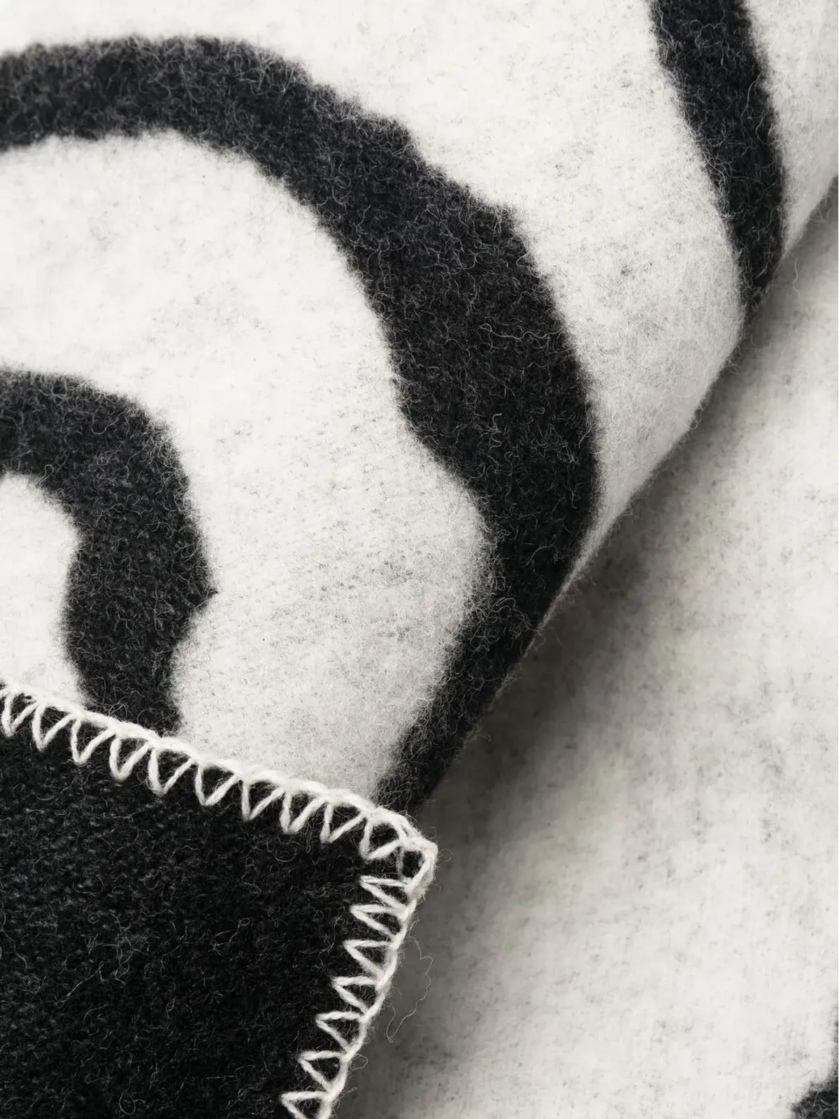 10 CORSO COMO ラムスウール柄のスロー - 画像2