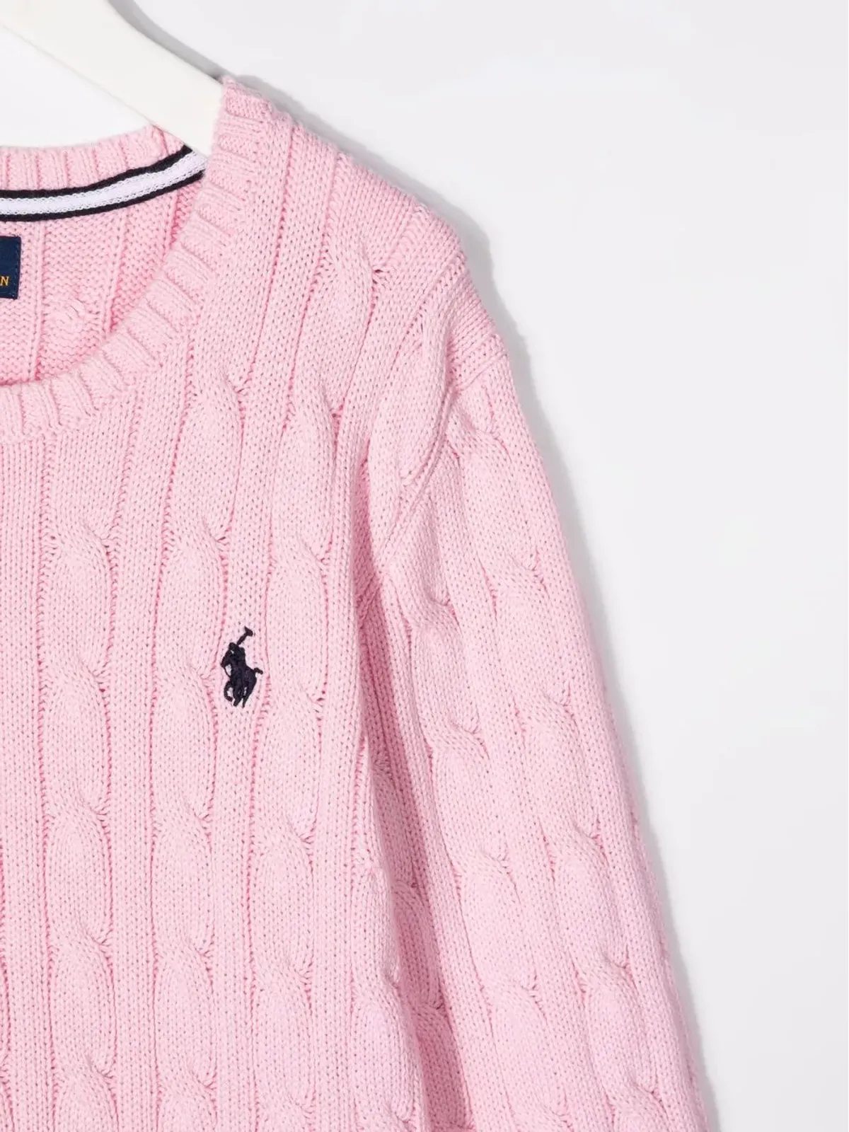 POLO RALPH LAUREN KIDS 刺繍ロゴ入りニットジャンパー - 画像3
