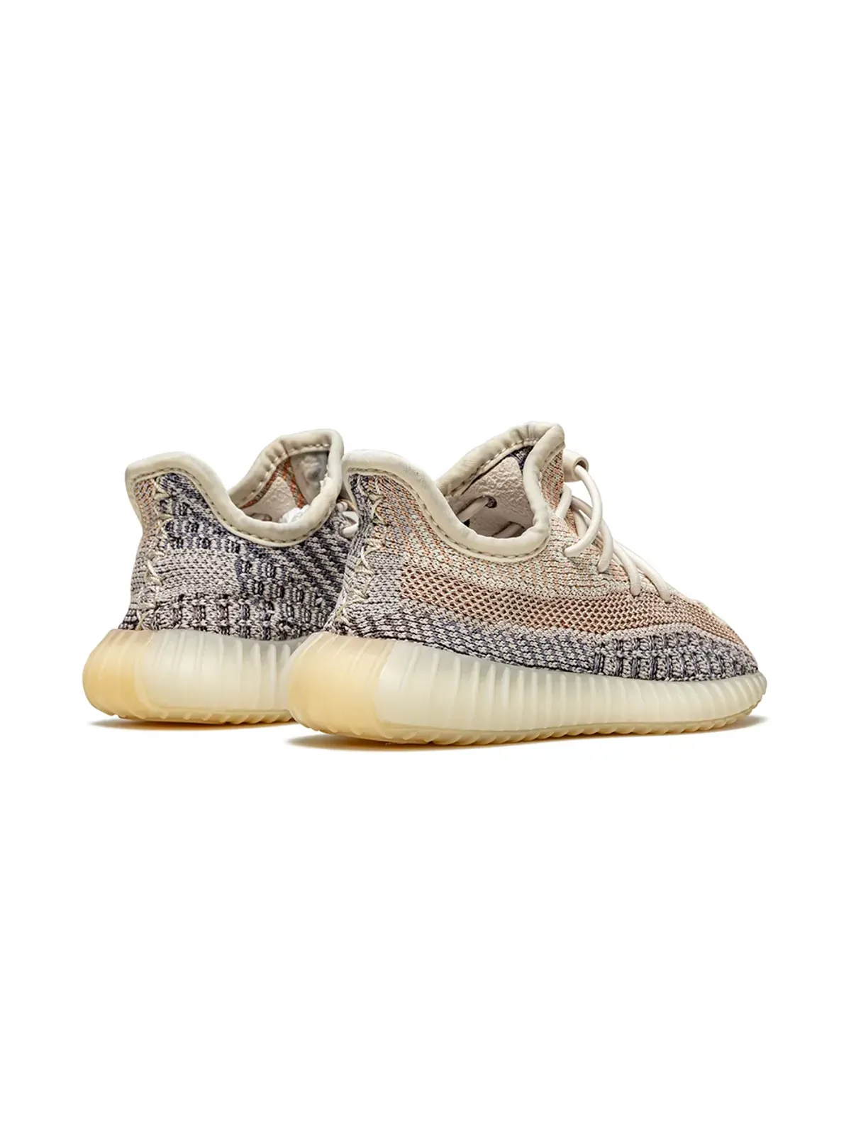 Adidas Yeezy Kids Yeezy Boost 350 アッシュパール スニーカー - 画像3
