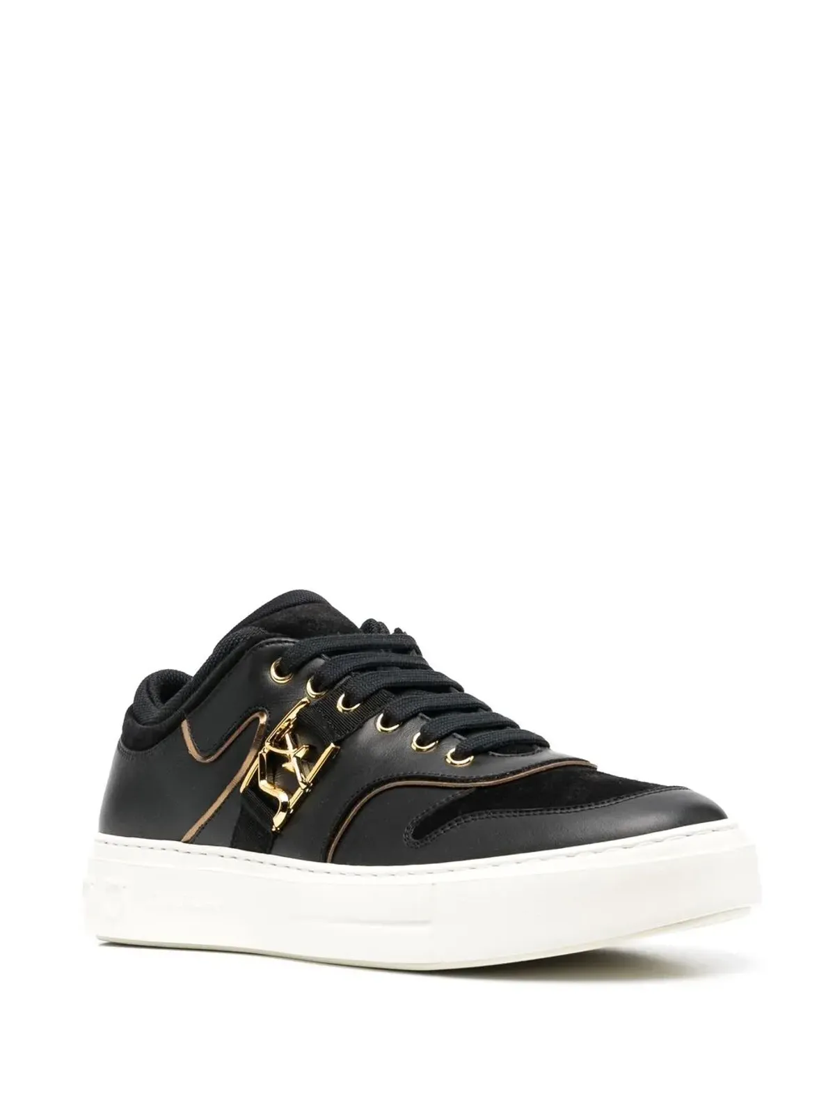 Ferragamo ボルグ ロゴ ロー・トップ スニーカー - 画像2