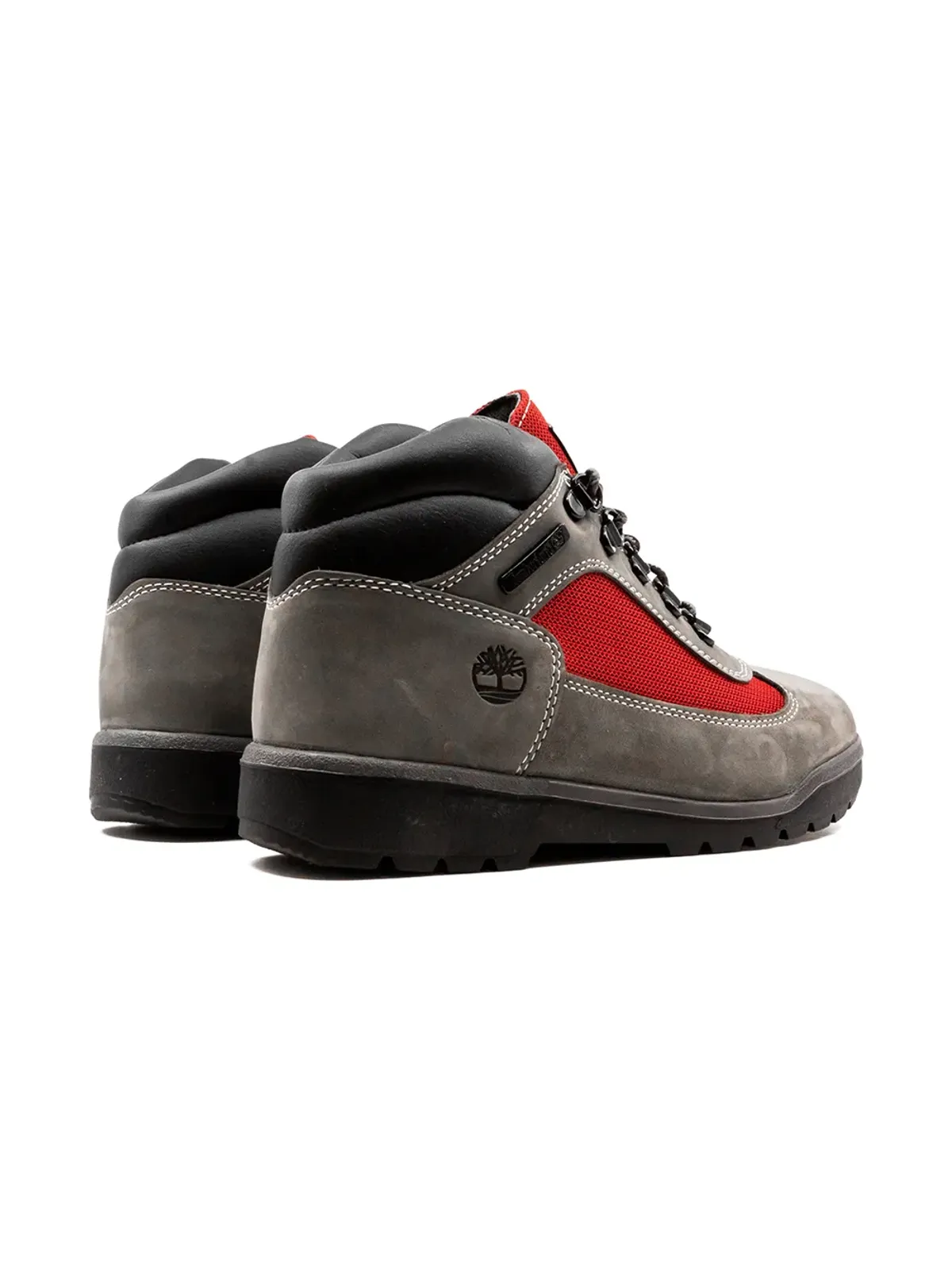 Timberland Kids フィールド レースアップ ブーツ グレー - 画像3
