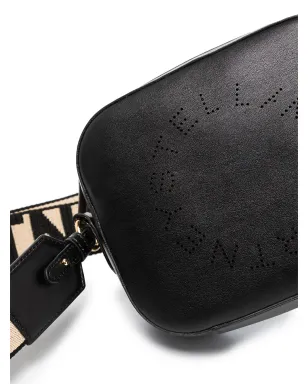 Stella McCartney ミニ Stella ロゴ クロスボディバッグ - ブラック - サムネイル5