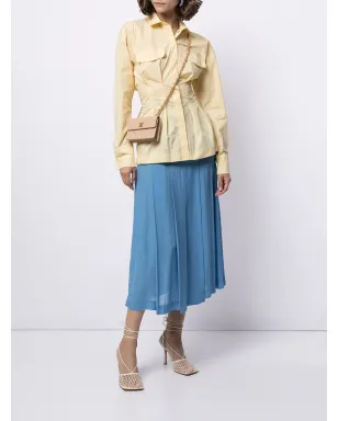 CHANEL ビンテージ 1990年代 ミニ ダイヤモンドキルティング クロスボディバッグ - ベージュ - サムネイル2