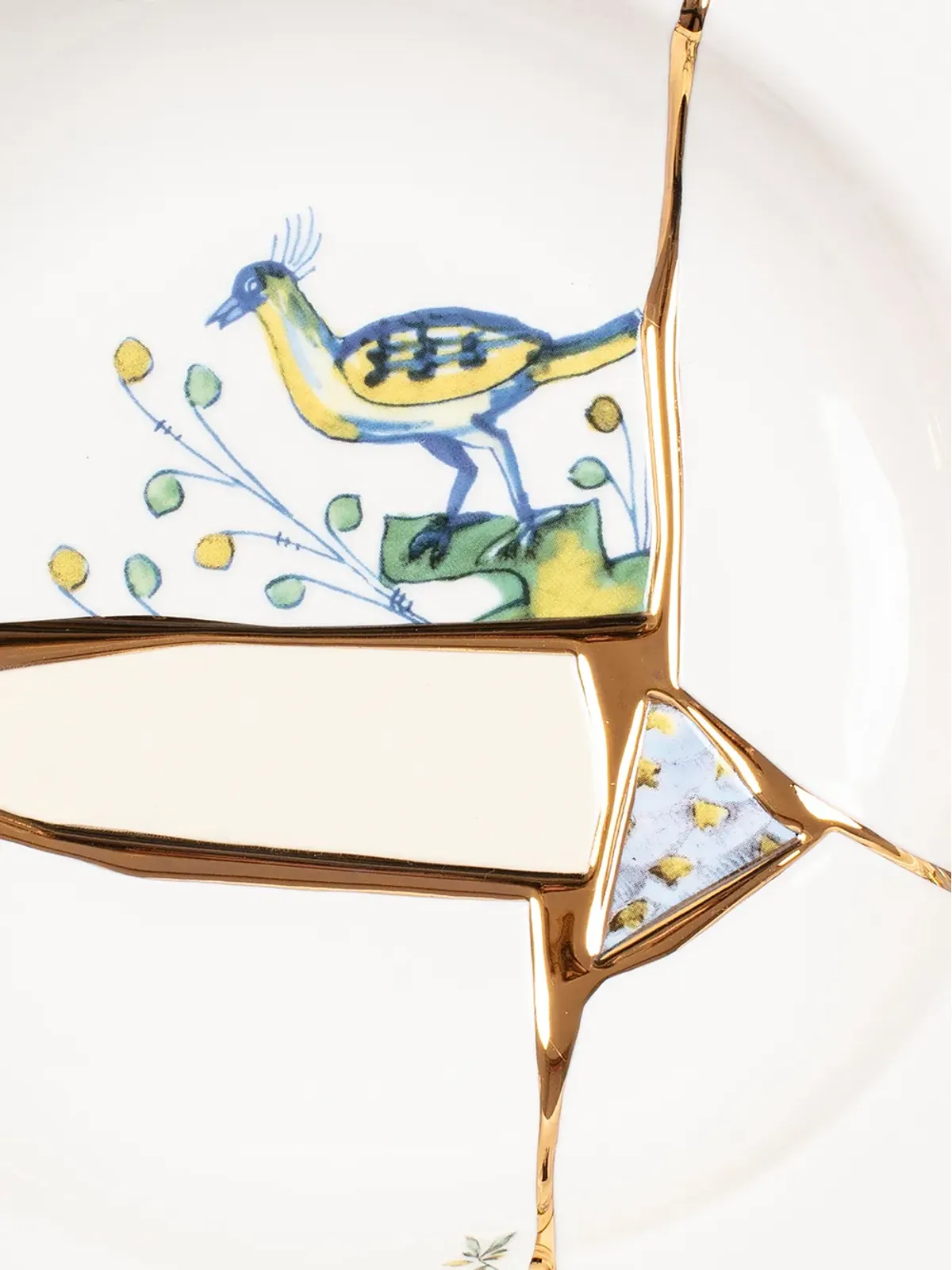 Seletti キンツギ No. 1 スープボウル ホワイト - 画像2