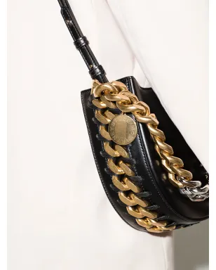 Stella McCartney Frayme フェイクレザー ショルダーバッグ - ブラック - サムネイル2