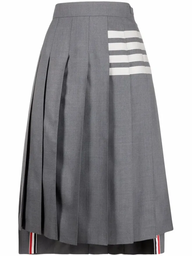 Thom Browne Thom Browne プリーツキルトスカートの商品画像