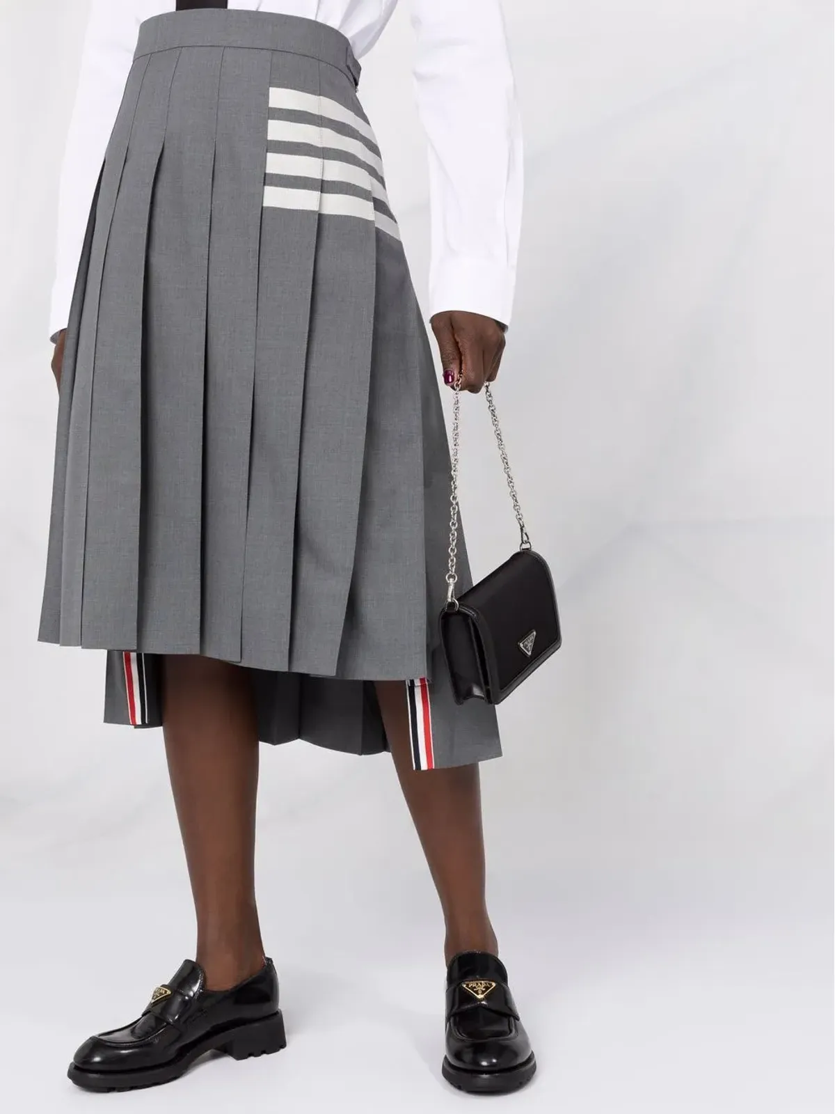 Thom Browne プリーツキルトスカート - 画像5