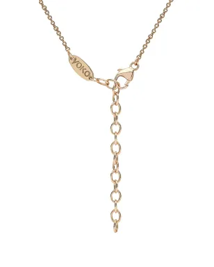 Yoko London 18金 イエローゴールド アコヤ真珠 ダイヤモンド ネックレス - サムネイル4