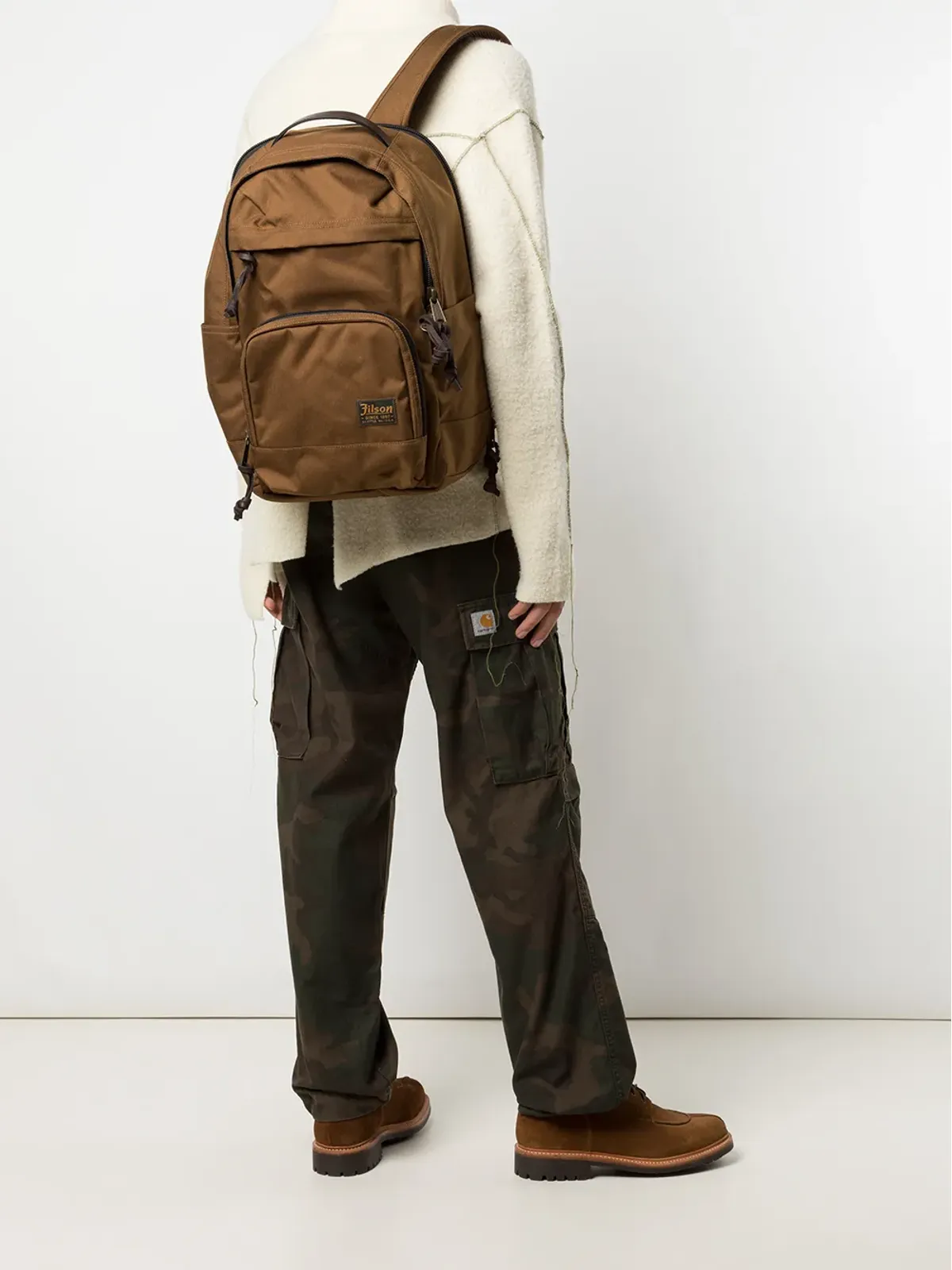 Filson ロゴパッチバックパック - 画像2