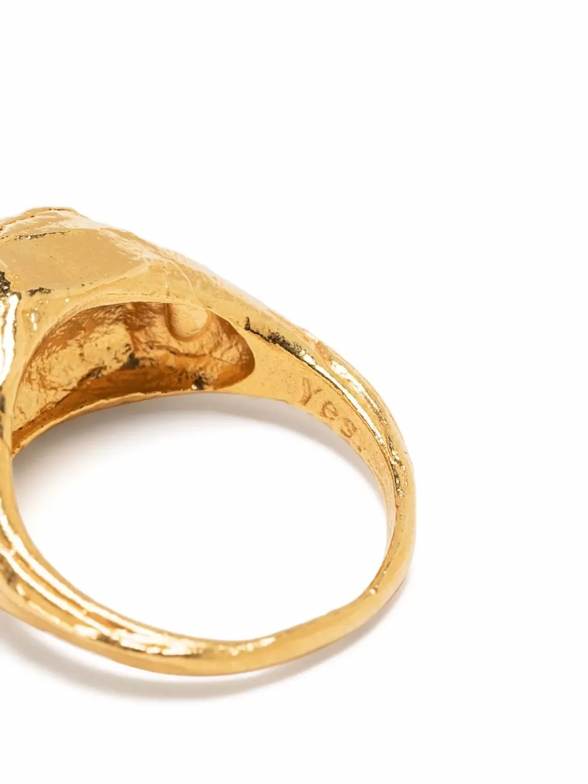 Alighieri Aquarius signet ring - 画像3