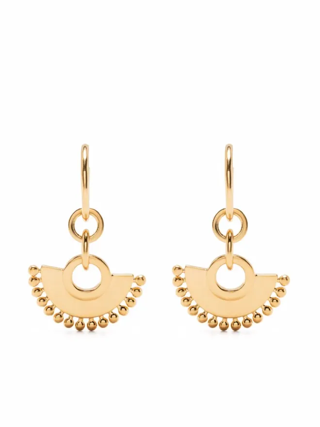 Missoma Missoma Zenyu chandelier hoop earrings - Goldの商品画像