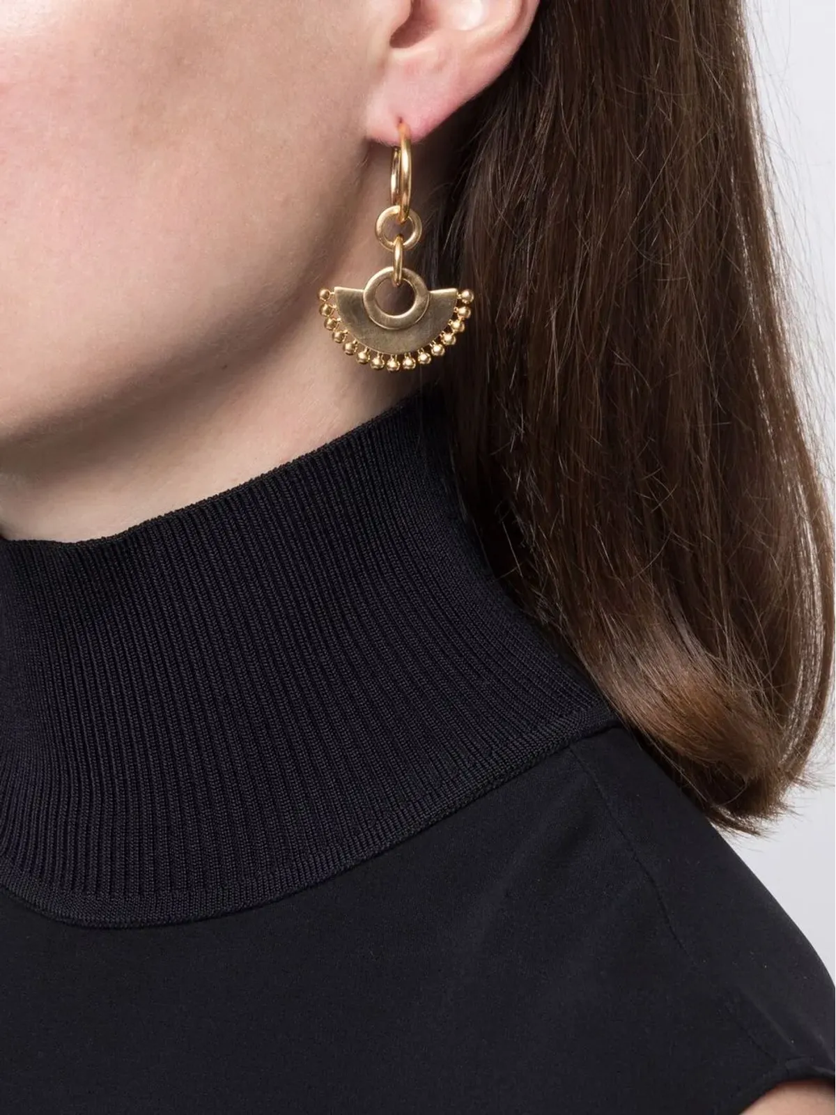 Missoma Zenyu chandelier hoop earrings - Gold - 画像2