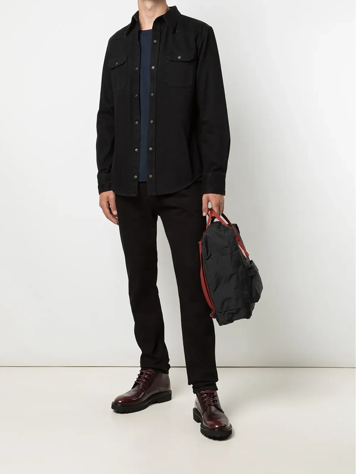 Fjällräven Kanken ロゴパッチバックパック - 画像2