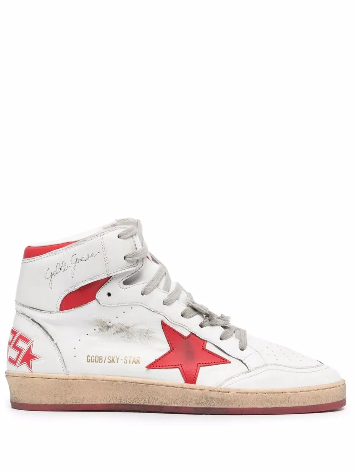 Golden Goose Sky-Star ハイトップスニーカー - 画像1