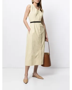 Jil Sander ベルト付きミディドレス - サムネイル2