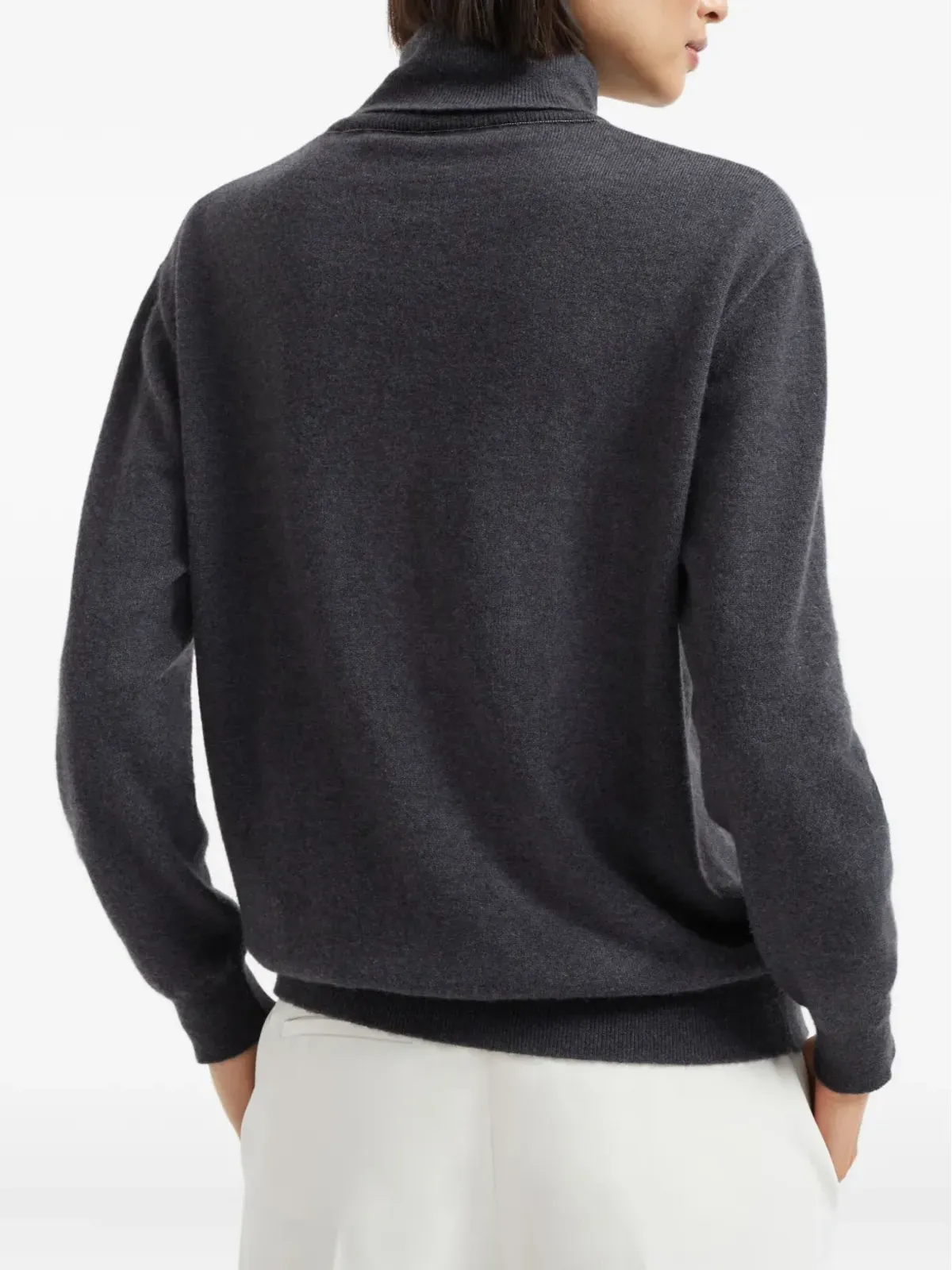 Brunello Cucinelli ロールネック カシミヤセーター - グレー - 画像5