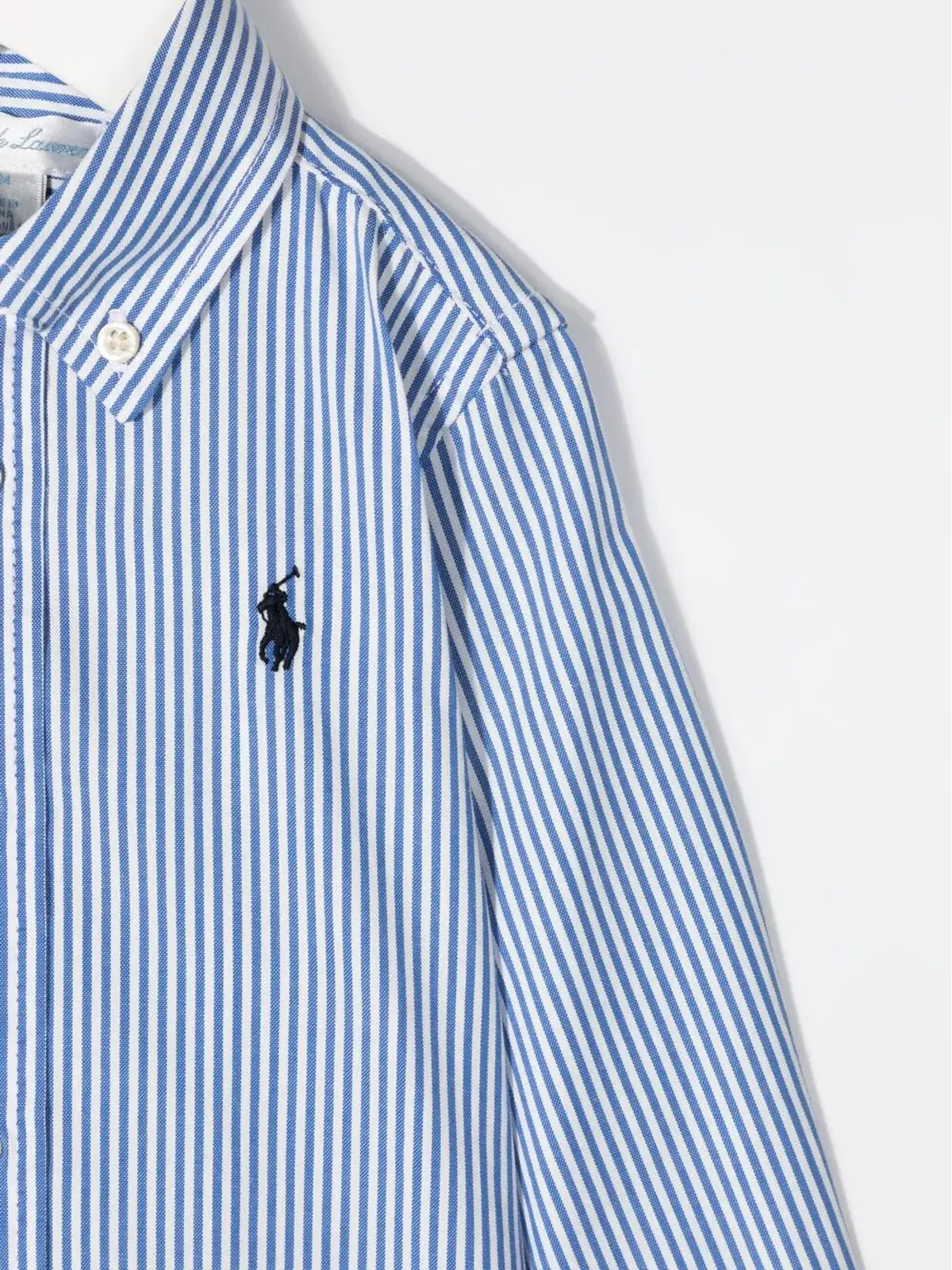 POLO RALPH LAUREN KIDS ストライププリント ボタンダウンシャツ - 画像3