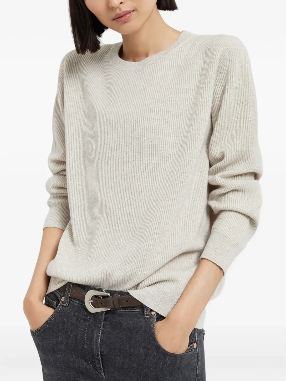 Brunello Cucinelli 長袖ニットセーター - 画像3