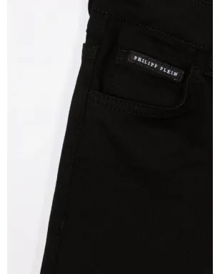 Philipp Plein Junior アイコニックプレイン レギュラーフィット ジーンズ - サムネイル3